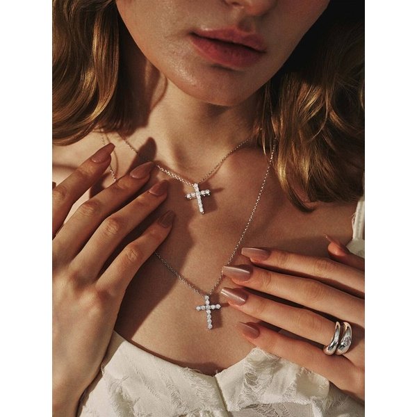 Long Cross Necklace