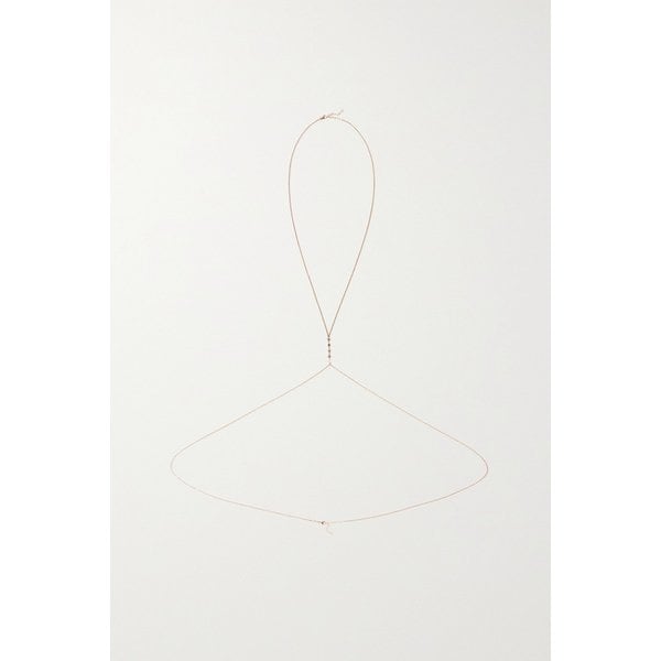 재키 에이슈 14-karat Rose Gold Diamond Body Chain 골드 665933303132155