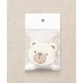베어 프렌즈 봉제식 와펜_아이보리 (76948)