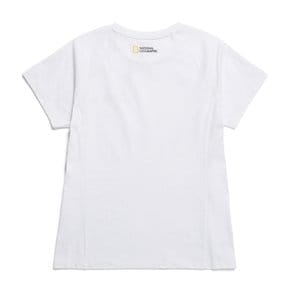 [여주점] N242WTS410 여성 쿨맥스 스몰로고 반팔 티셔츠 화이트