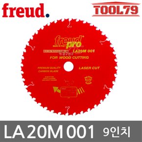 LA20M001 원형톱날 9인지 230MM 40날 이태리 목재