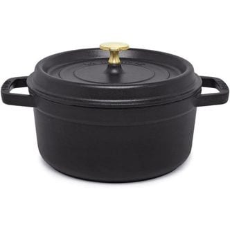  일본 스타우브 냄비0108 Staub 79030001 Pico Cocotte Round 8.7 inches 22 cm 2.6 L Double Han