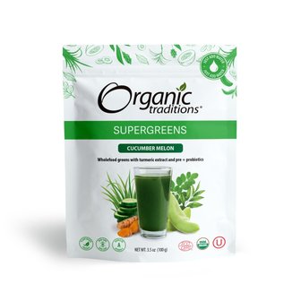  Organic Traditions오가닉트레디션스 슈퍼그린 오이 멜론 100g