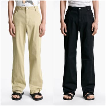 타미진스 남성 오티스 레귤러 스트레이트 코튼 팬츠 T32F1WPC46TML1 TOMMY JEANS