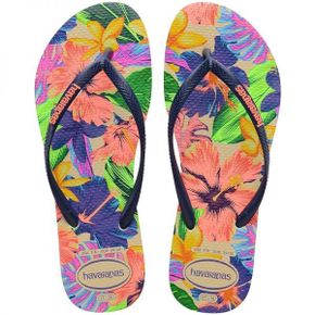 4815079 Havaianas Slim Floral Neon Sandals