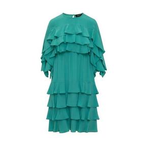 23SS 로샤스 미디 원피스 ROPW50179ARW131 319 MEDIUM GREEN