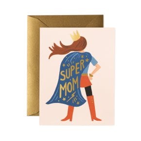 Super Mom Card 어버이날 카드