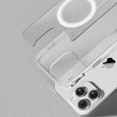 5세컨즈 아이폰15 플러스 프로 맥스 에어아머 클리어 맥세이프 투명 범퍼 방탄 휴대폰 케이스