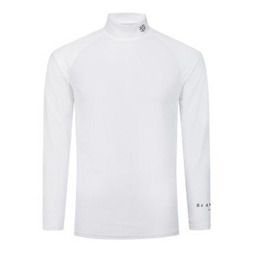 세인트앤드류스 (24 S/S) 남성 저지 믹스 래글런 긴팔 티셔츠 (811D2TSA01WH)