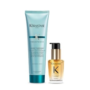 시몽 테르미크 노워시 트리트먼트 150ml + 엘릭서 얼팀 오리지널 헤어 오일 30ml 세트