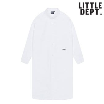 리틀뎁_보리 베이직 셔츠 원피스 White_P344465994