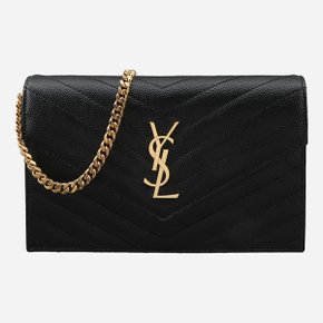 [시흥점] 6S 857605 BOW01 1000 카산드라 체인 크로스백 골드 블랙