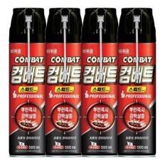 컴배트 스피드 에어졸 바퀴용 500ml X 4개