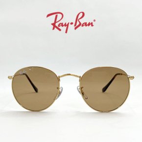 [RAY BAN] 레이벤 RB3447 001/53 50 라운드 메탈 선글라스