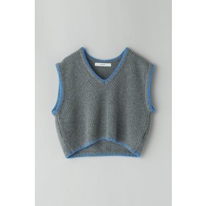 Wool V-neck Vest