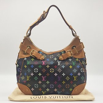 LOUIS VUITTON 고이비토 중고명품 골든듀 블랙 그레타 숄더백  K32971LV