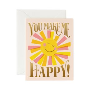 You Make Me Happy Card 사랑 카드