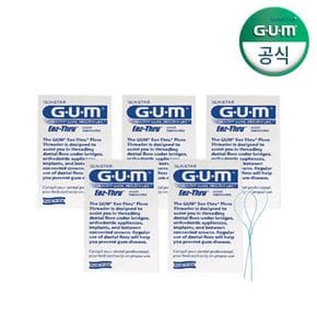 GUM 검 치과 이지쓰루 치실고리(5p) (840)[32538498]