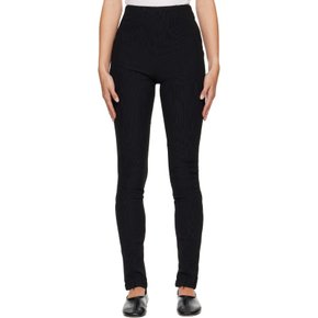 더프랭키샵 블랙 레야 플레어 레깅스 PAFS22920100 Black