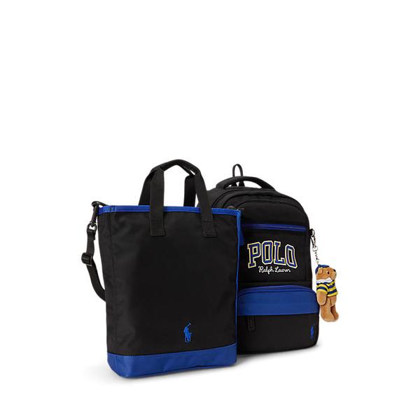 폴로 키즈 남아 8-18세 로고 백팩 앤 슈즈 백 세트(CWPOACCY9P20122001)