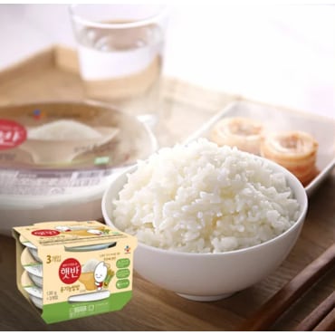 CJ 햇반 유기농쌀밥 130g*3