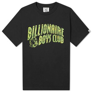 빌리어네어보이즈클럽 12주년 로고 프린트 티셔츠 블랙 B20264 BLACK