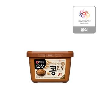 청정원 메주 콩된장 450g(사각)[32113636]