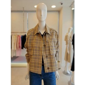 [여주점] [더 아이잗] 여성 루즈핏 플랩 장식 숏 재킷(IR2A0JK051)