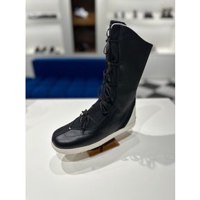 Ribbon zipper sneakers(black)_DG4DA23506BLK