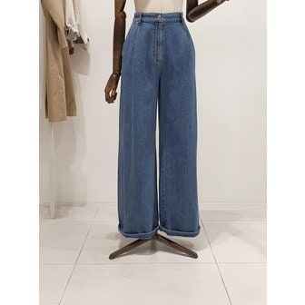 ZOOC [파주점] 쥬크 주크 뒷밴딩 와이드 데님 팬츠 V262PSA945