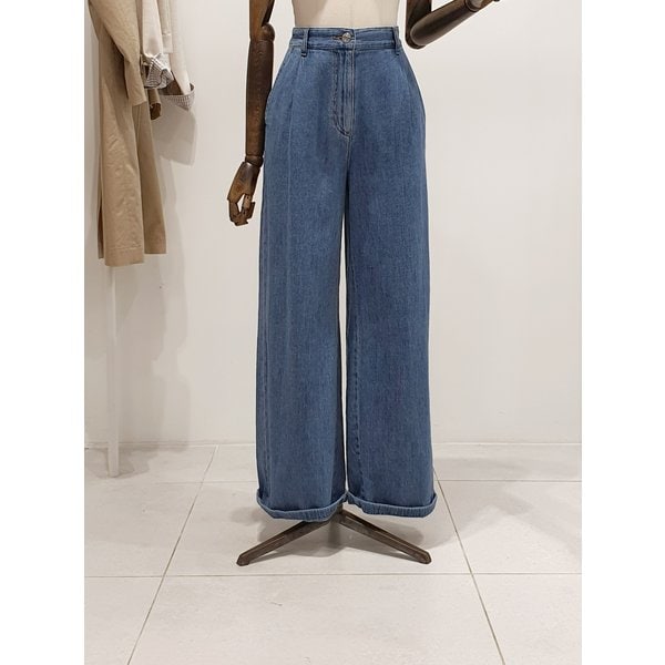 [파주점] 쥬크 주크 뒷밴딩 와이드 데님 팬츠 V262PSA945