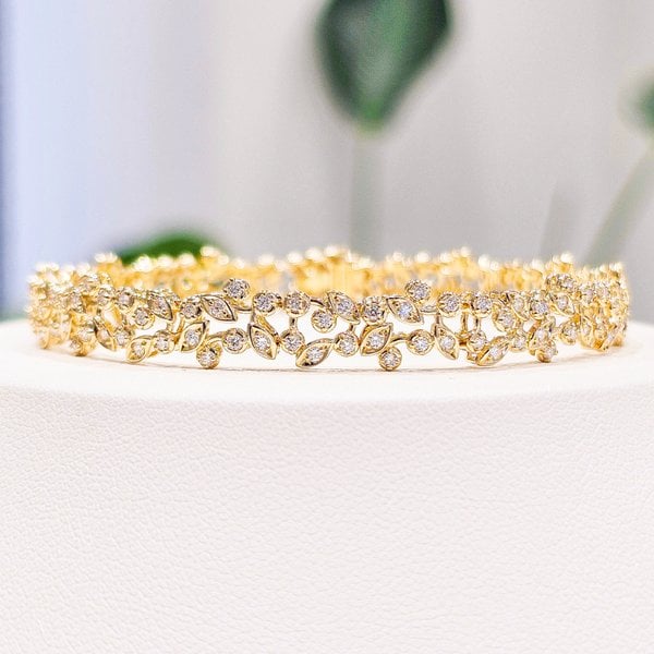 [부산점] 로제트가든 옐로우골드 팔찌 211400026