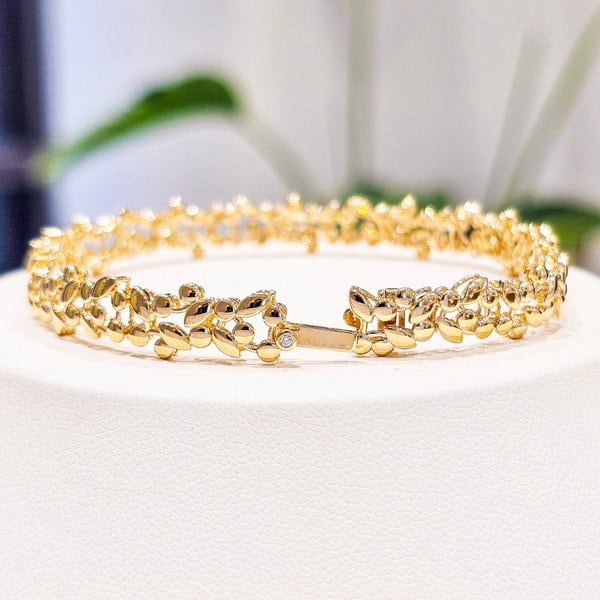 [부산점] 로제트가든 옐로우골드 팔찌 211400026