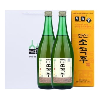  우희열 명인 한산소곡주 18도 700ml  2병