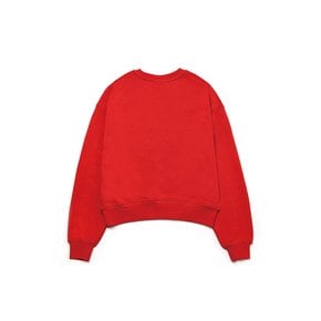 [기모 옵션] Fancy Light Cat Sweat Shirts [RED]