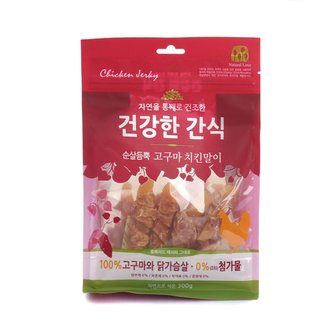 MOLLY'S 건강한간식 순살듬뿍 고구마 치킨말이 300g