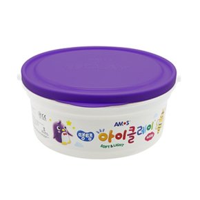 점토놀이 유아찰흙 조형 아이클레이 400G 보라