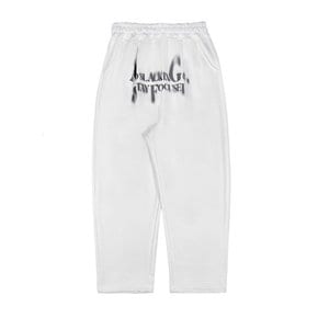 [홀리넘버세븐] [CocaNButter] Oversized Hip Hop Dance Studio Balloon Sweat Pants_WHITE