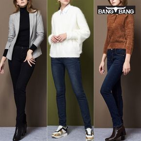 여성 클래식 본딩 스판데님 3종세트[35857991]