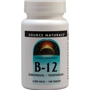 소스내추럴  B  12  Biolingual  2000  mcg  100  사탕