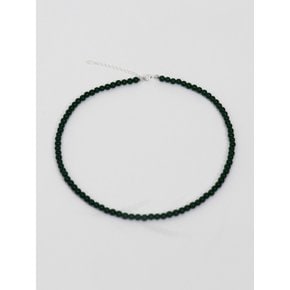 black onyx necklace (4mm)