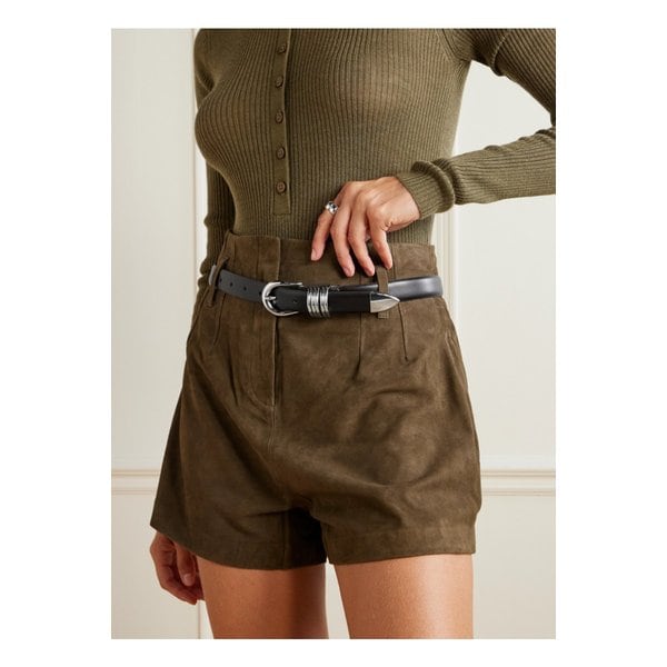 디앙슈 홀리혹 가죽 벨트 다크 브라운 46376663162899102