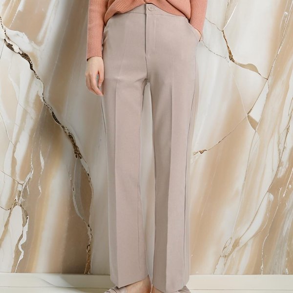 [옷자락] 여자 부츠 정장 겨울 세미 직장인 스판 바지