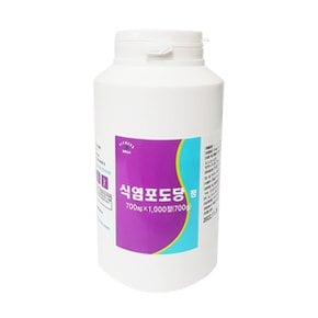 휘트니스식품 식염포도당 700mg 1000정 포도당