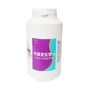  휘트니스식품 식염포도당 700mg 1000정 포도당