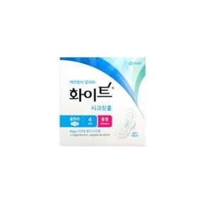 ig)유한)화이트 시크릿 생리대 울날중 4p(반품불가)