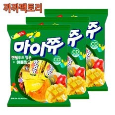 크라운 마이쮸 캔털루프멜론+애플망고(70입)284g x 3봉 까까팩토리