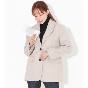 여성 봄봄 데일리 로마즈 오버핏 모직자켓