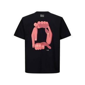 26SS 사카이 반팔 티셔츠 2601121S001 Black