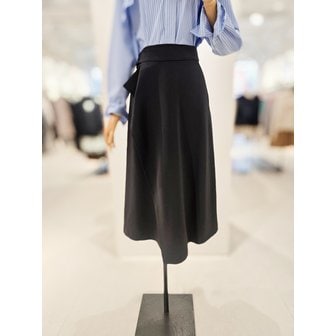 아이잗컬렉션 [파주점] [더아이잗컬렉션]랩 디테일 롱 스커트 CR3A0SK711